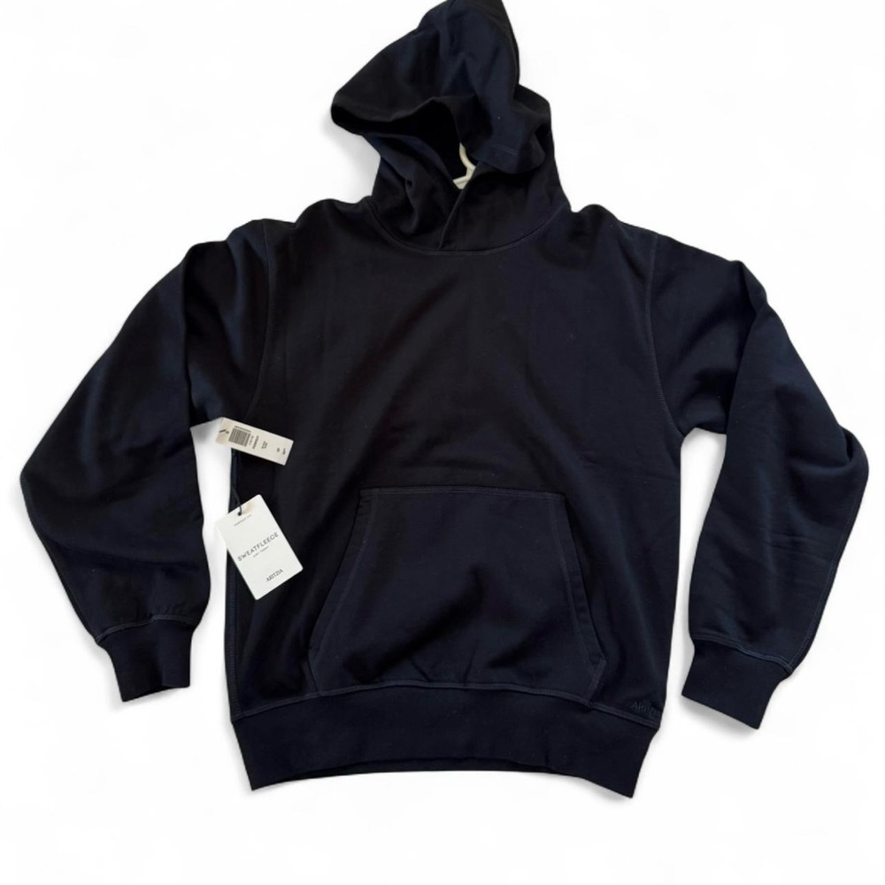 Aritzia womens black Hoodie Sweater